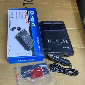 12v Car Plug Connector Intelligent Car Power Inverter No. 1662 – 150w