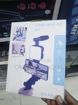 Ay-49 Video Recording Kit For Smartphones And Cameras