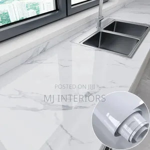 Thick Marble Effect Adhesive Contact Paper