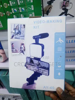 Ay-49 Professional Vlogger Kit With Bluetooth Remote