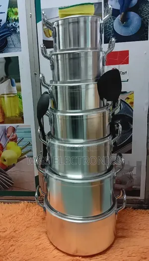 Tornado Tc 14-PCS Stainless Steel Cooking Pot Set