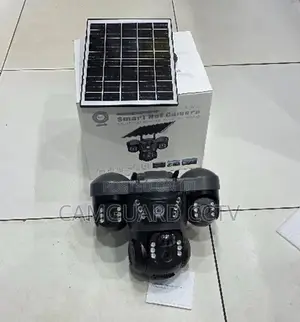 Triple Lens Solar CCTV Camera – Ai Motion Sensor Two-Way Audio Wifi