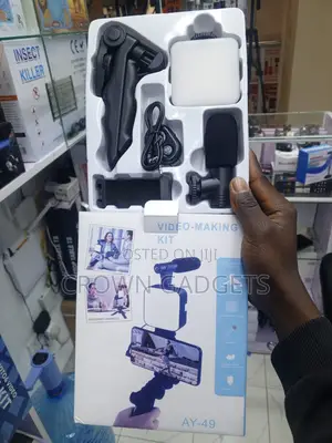 Ay-49 Live Streaming Kit With Bluetooth Remote Control