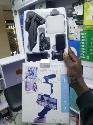 Ay-49 Live Streaming Kit With Bluetooth Remote Control