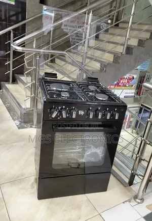 BJS 60*60 3+1 Black (Elite) With Electric Oven, Jet