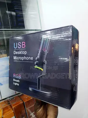RGB Usb Gaming Microphone for Streaming Podcast and Recording