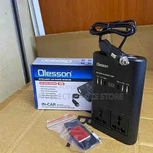 Safe Performance 150w Car Inverter – Dual Charging Power Adapter for T