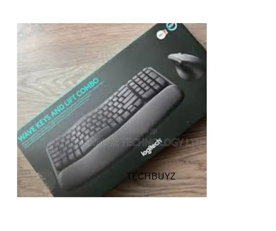 Logitech Wave Keys and Lift Combo Wireless Bluetooth Keyboard Mouse