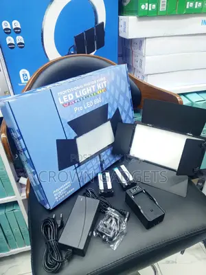 Pro Led 600 Photography And Videography Lighting Kit