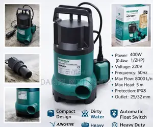 Nevisimige Submersible Dirty Water Pump Bdp4104 400watts