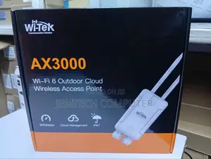 Wi-Tek Ax3000 Wi-Fi 6 Outdoor Cloud Wireless Access Point.
