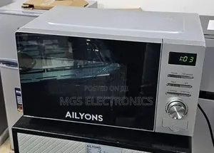 Ailyons Manual Microwave With Grill Available in Silver and Black