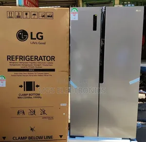 *Lg Side by Side Fridge 519litres No Frost Gc-Fb507pqam