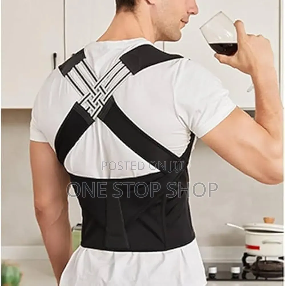 Generic Adjustable Posture Corrector With Crisscross Strap Design