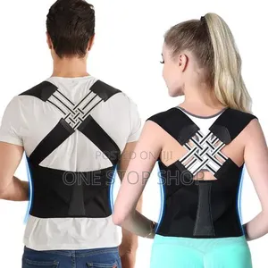 X_shaped Back Posture Corrector Brace Pulls Shoulder Proper Alignment