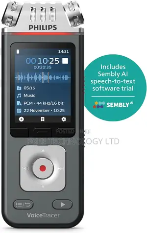 Philips Voicetracer Dvt6115 Voice Recorder