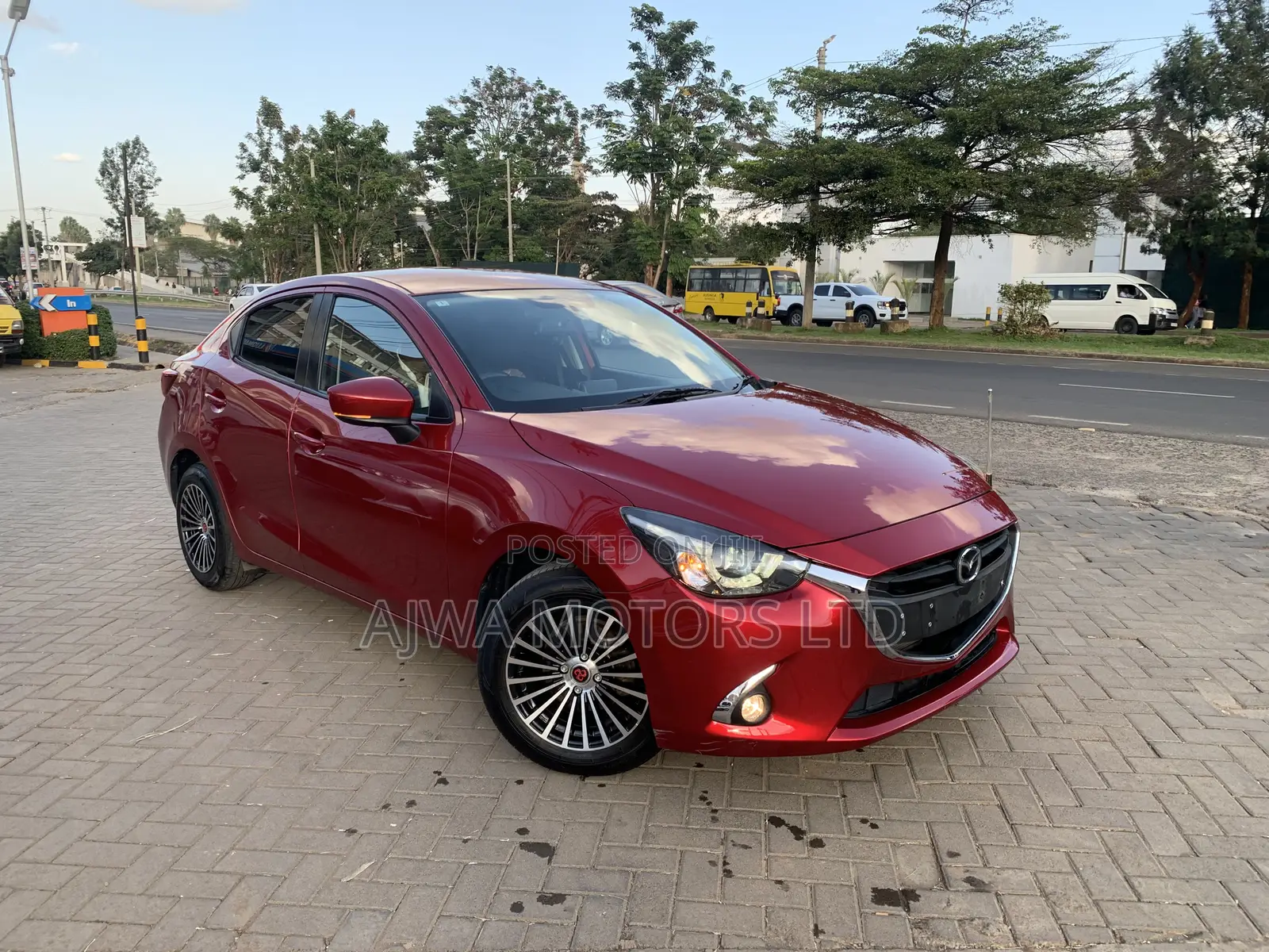 Mazda Demio 2019 Maroon