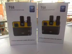 T68 Noise Reduction Wireless Lavalier Microphone