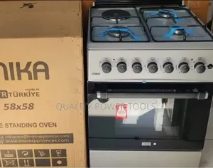 *Mika Standing Cooker 3 Gas + 1 Electric, 58x58cm