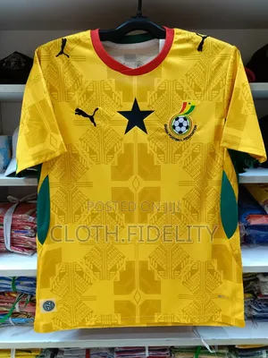Ghana Away World Cup Jersey 2026.
