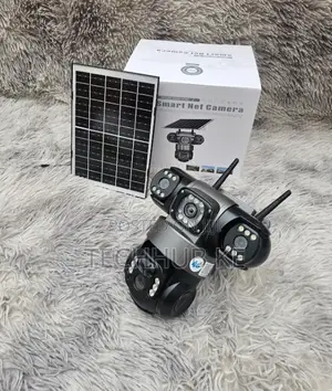 4g Solar PTZ Security Camera With Triple Lens | Sim Card CCTV Camera