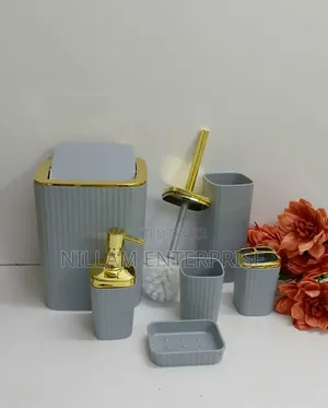 6 In1 Bathroom Accessories Set