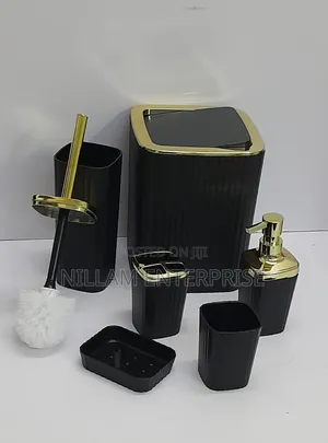 6 In1 Bathroom Accessories Set