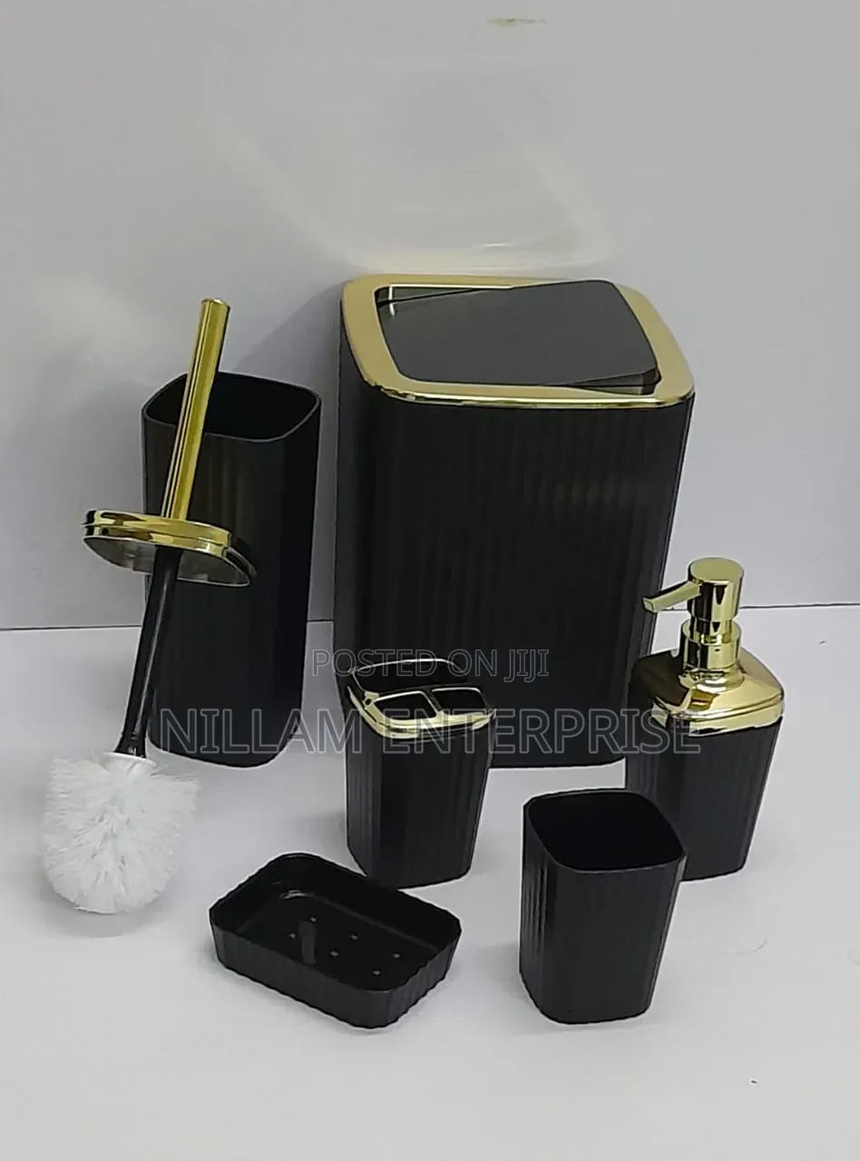 6 In1 Bathroom Accessories Set
