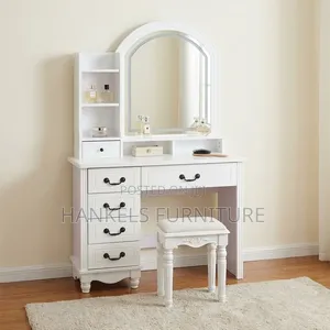 Dressing Table With Mirror – Premium Makeup Table for Bedrooms