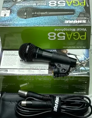 Shure Pga 58 Dynamic Microphone