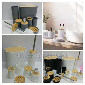 8 in 1 PCS Bathroom Organizer Set*