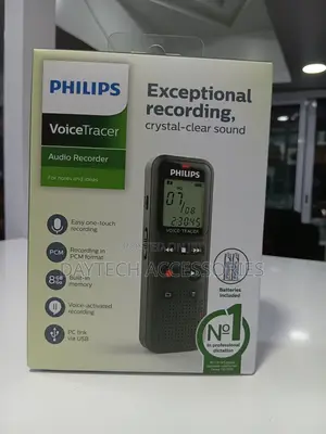 Philips Voice Tracer Dvt1160 Audio Recorder 8 Gb Gray