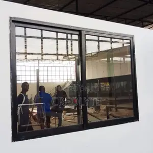 Aluminium Sliding Window – Anthracite/Dark Grey Finish