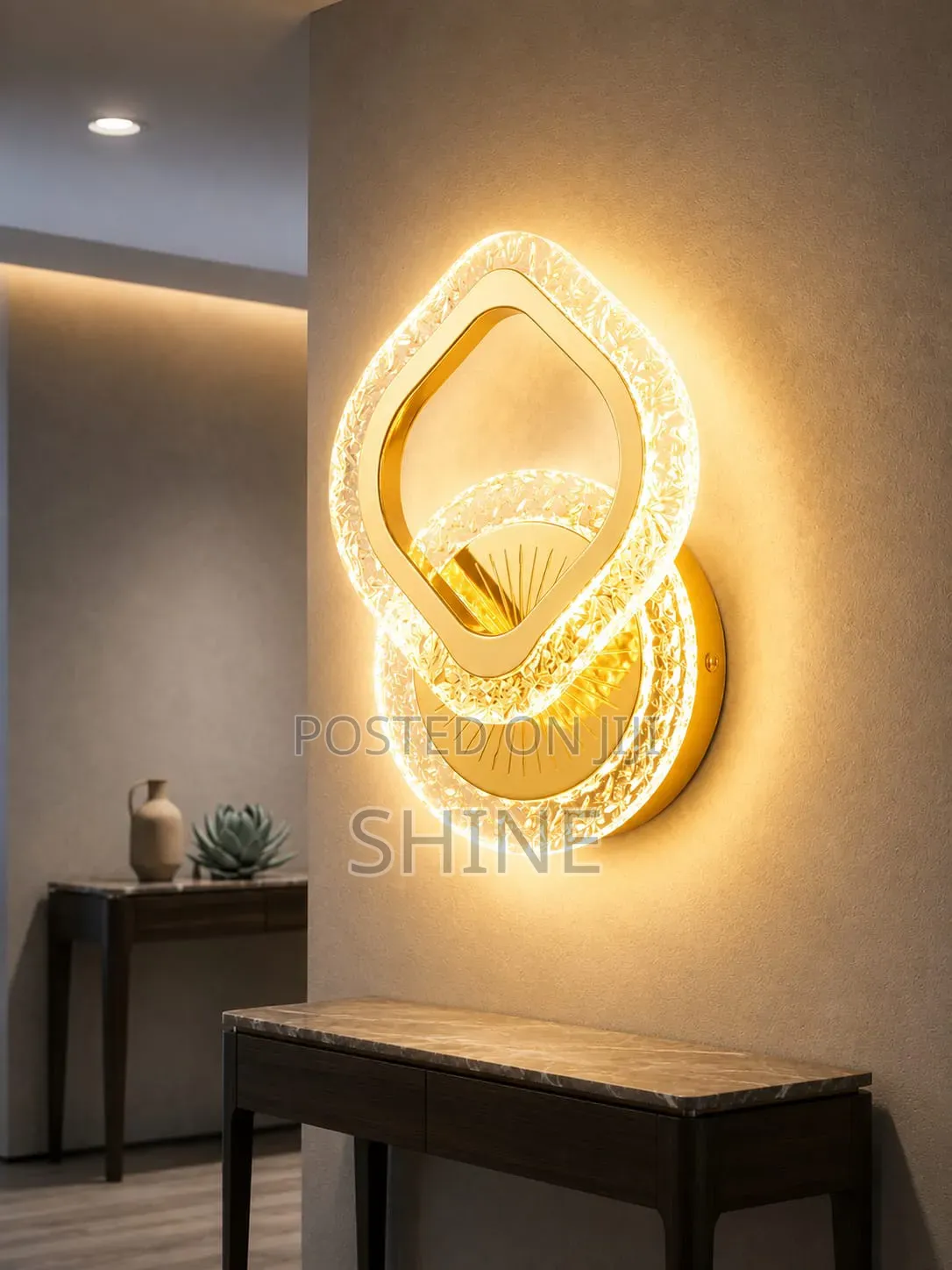 Modern Heart Wall Light