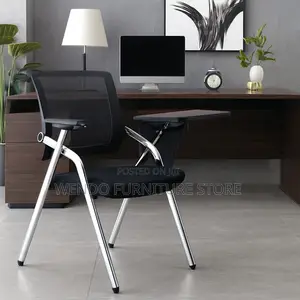 Office Chairs; Visitors Mesh Foldable Chair With Pad