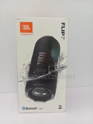 JBL Flip 7 Port Waterproof Speaker 35w - Black
