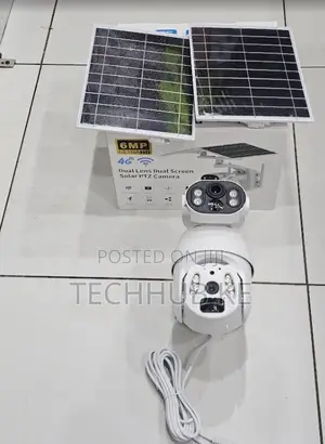 Solar Powered 4g CCTV Camera With Dual Lens Night Vision