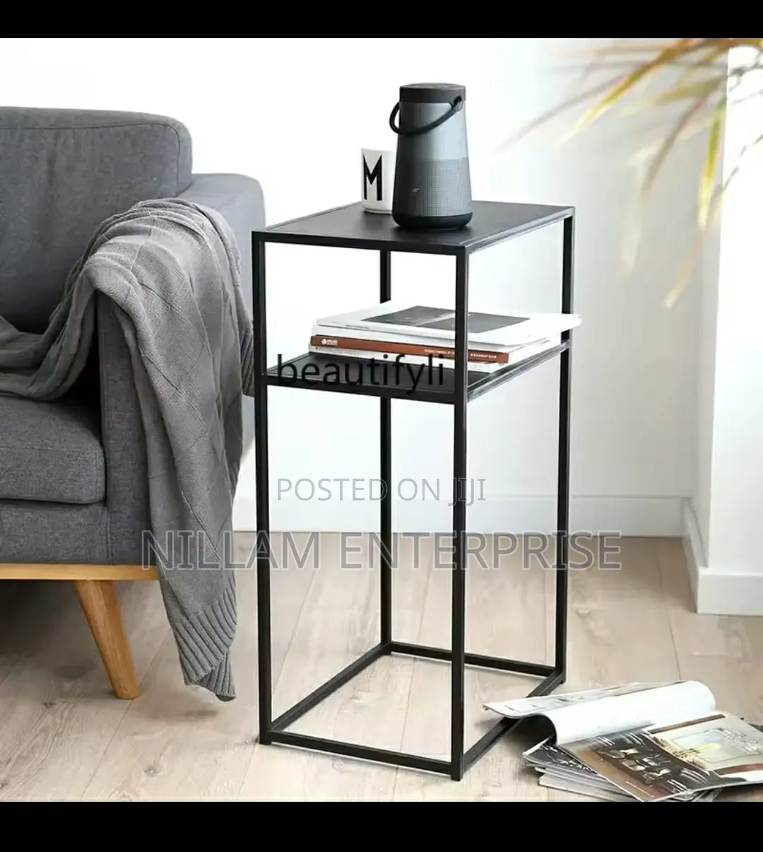 2 Layer Nordic Metallic Side Table