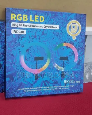 10" Rgb Ring Light