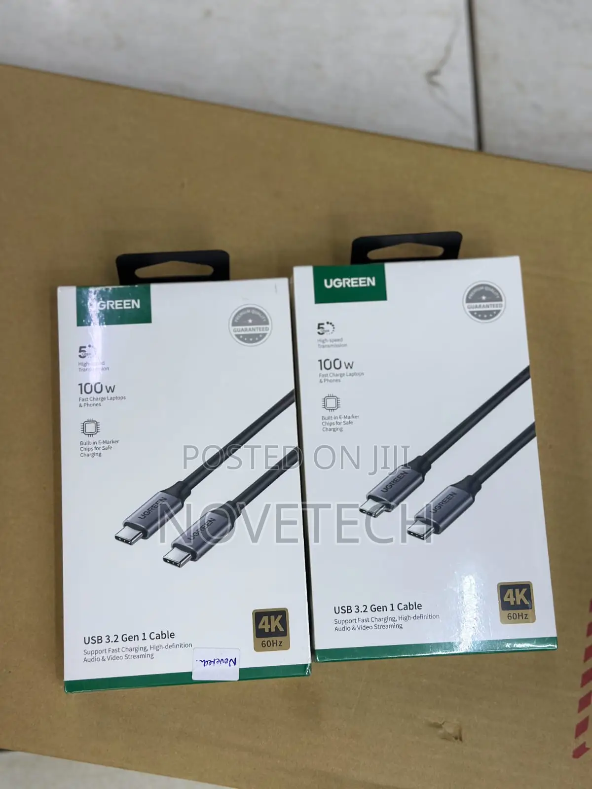 Ugreen Usb-C to Usb-C 100w Macbook Pro/Air, iPad Pro, Dell Xps,Laptops