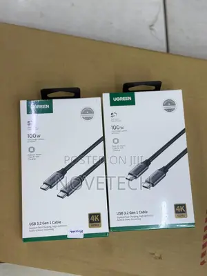 Ugreen Usb-C to Usb-C 100w Macbook Pro/Air, iPad Pro, Dell Xps,Laptops
