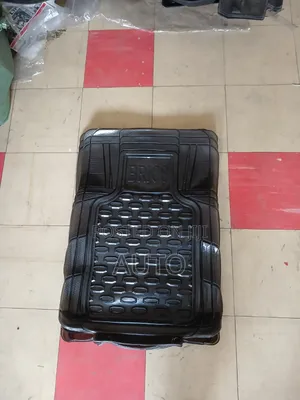Universal Black Silicone Car Floor Mats | Heavy Duty Waterproof Mats