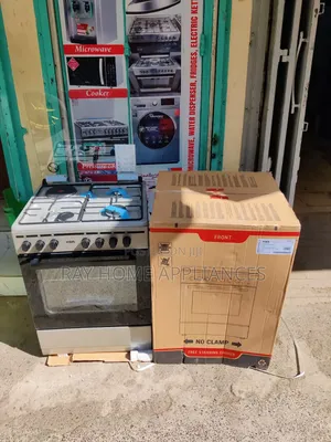 Von Cooker 60x55cm, 3gas + 1electricplate With Flame Failure Device.