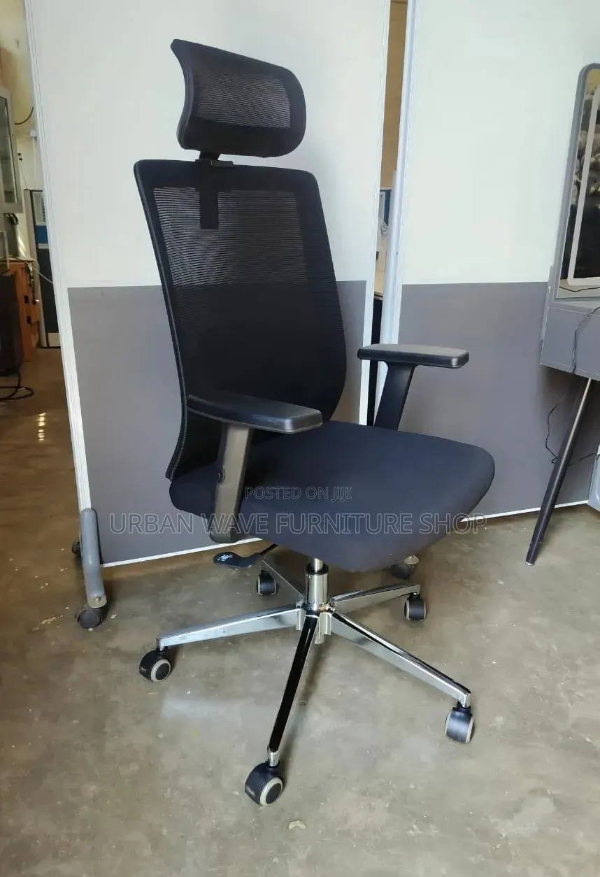 Adjustable Armrest Office Chair