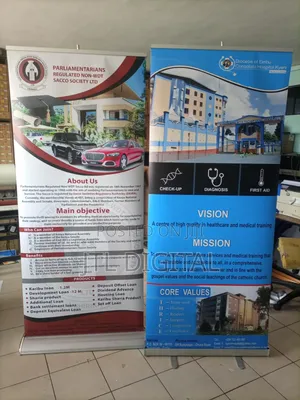 High-Quality Roll-Up Banner Design Print