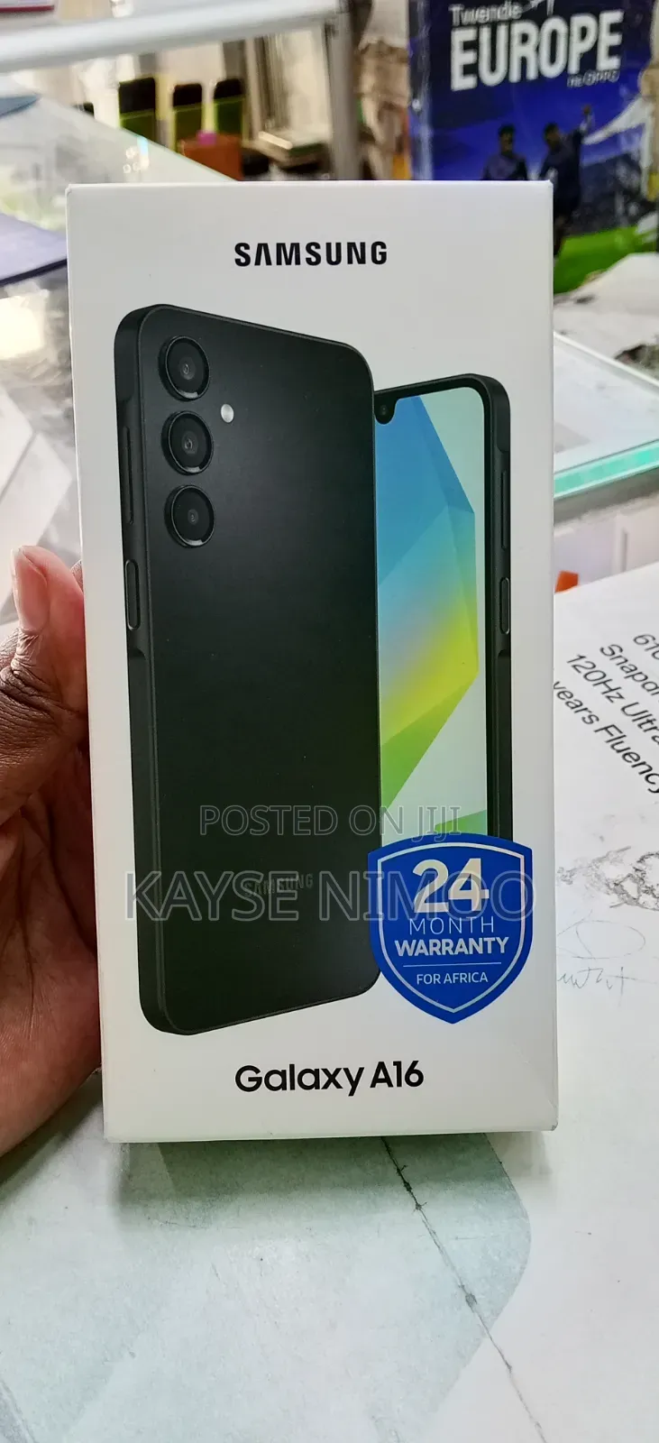 New Samsung Galaxy A16 128 GB Black