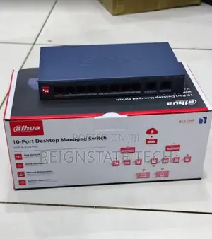 10 Port Dahua Poe Switch Managed