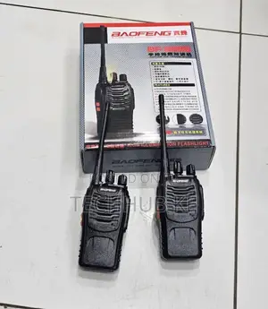 Portable Two-Way Radio Bf-888s | Rechargeable Walkie Talkies Pair