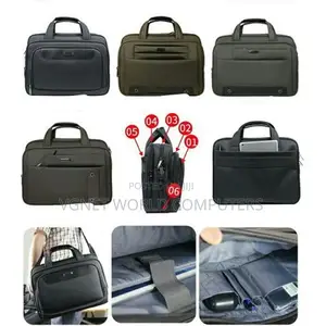 Ascend Height 16inches Laptop Briefcase Business Office Bag Waterproof