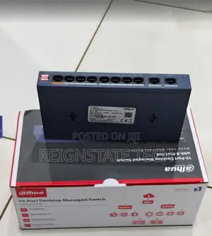 8 Ports Poe Switch Dahua Managed 10ports Switch
